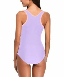 In Control Clothing Lilac Strawberry Milk Graphic Print One Piece Swimsuit Bestsellers