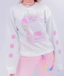 In Control Clothing Lovely Milk Sweatshirt