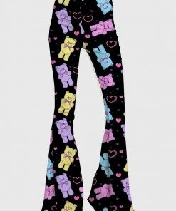 Gianella Baby Lovely Plush Bear Flare Pants