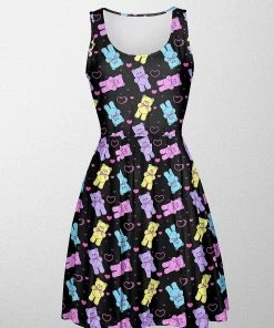 Gianella Baby Lovely Plush Bear Skater Dress