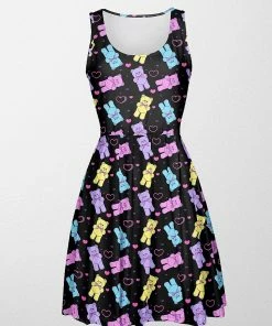 Gianella Baby Lovely Plush Bear Skater Dress