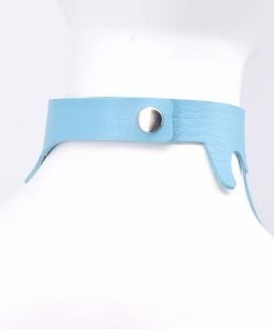 In Control Clothing Melting Blizzard Blue Choker Necklace