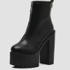 In Control Clothing Midnight Lover Zip Up Ankle Heels Bestsellers 1 In Control Clothing Midnight Lover Zip Up Ankle Heels Bestsellers
