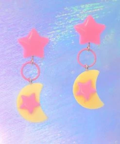 In Control Clothing Milky Moon Earrings Bestsellers