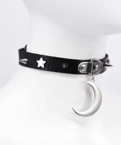 In Control Clothing Moon Child Choker Necklace