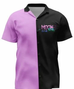 In Control Clothing Moon Soul Pink And Black Shirt