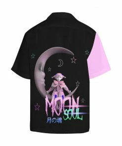In Control Clothing Moon Soul Pink And Black Shirt