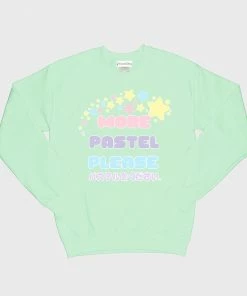 In Control Clothing More Pastel Please Sweatshirt Bestsellers