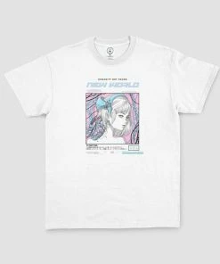 In Control Clothing New World Cyberpunk Anime Graphic T-Shirt Bestsellers