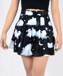 In Control Clothing Bestsellers Night Sky Pleated Skirt