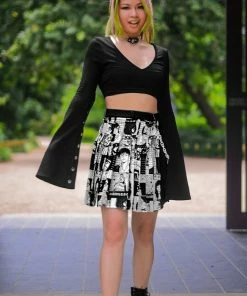 In Control Clothing Bestsellers No Drama Manga Chain Skirt