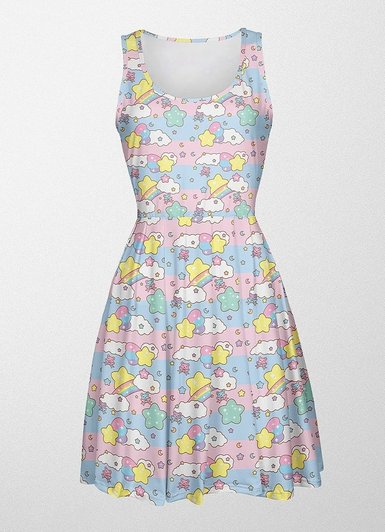 Gianella Baby Over The Rainbow Skater Dress 3 Gianella Baby Over The Rainbow Skater Dress