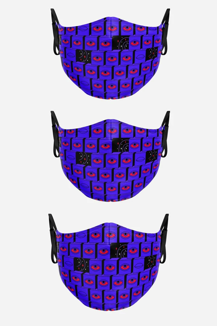 In Control Clothing (Pack Of 3) Inner Eye Mask 4 In Control Clothing (Pack Of 3) Inner Eye Mask