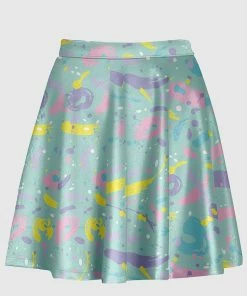In Control Clothing Paint Splat Pattern Skirt
