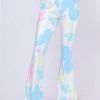 In Control Clothing Bestsellers Pastel Cow Print Flare Pants