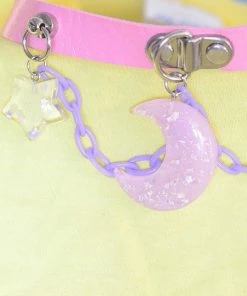 In Control Clothing Bestsellers Pastel Galaxy Chain Choker Necklace