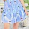 In Control Clothing Pastel Plaid High Waist Pleated Skirt 2 In Control Clothing Pastel Plaid High Waist Pleated Skirt