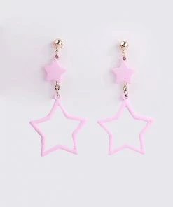 In Control Clothing Bestsellers Pastel Star Drop Earrings