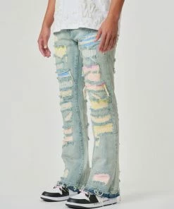 First Row Pastel Straight Fit Denim Jeans Bestsellers