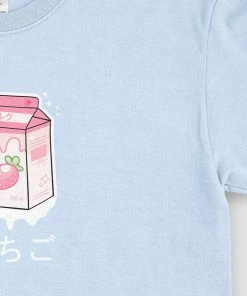 In Control Clothing Pastel Strawberry Milk Carton T-Shirt
