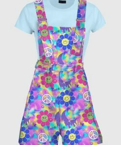 In Control Clothing Peace & Love Overalls