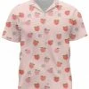 In Control Clothing Peachy Delight Short Sleeve Button Up Shirt