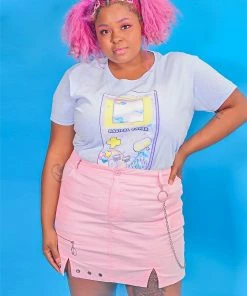 In Control Clothing Skirts Pink Aesthetic Mini Skirt