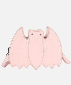 In Control Clothing Pink Pastel Goth Bat Crossbody Bag