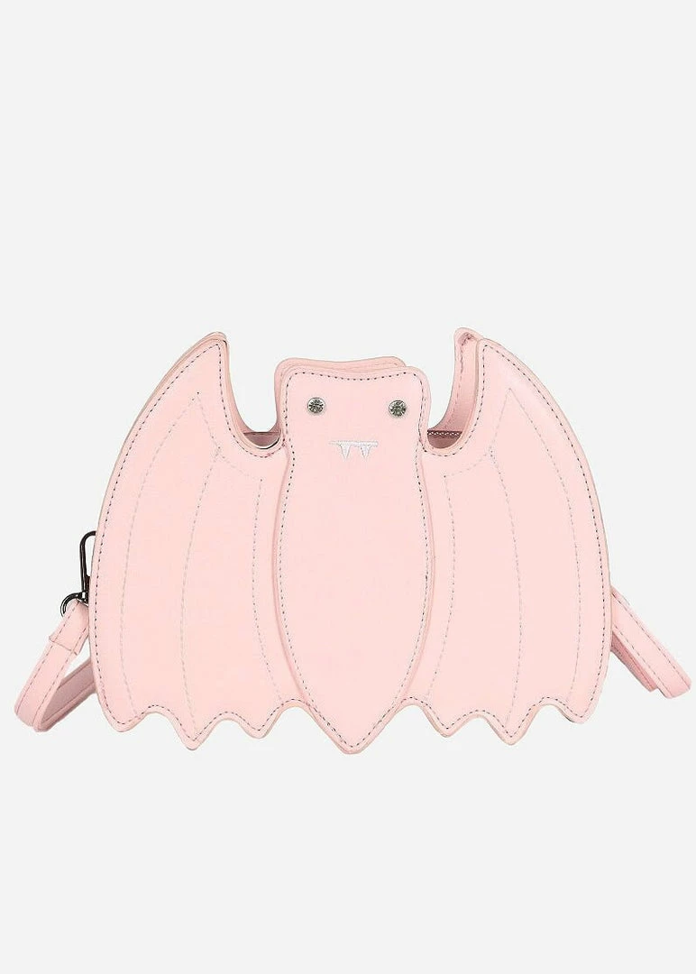 In Control Clothing Pink Pastel Goth Bat Crossbody Bag 3 In Control Clothing Pink Pastel Goth Bat Crossbody Bag