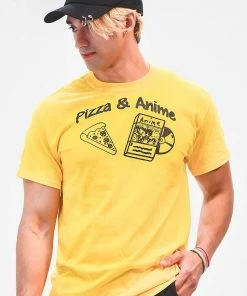 In Control Clothing Pizza & Anime Graphic Tee