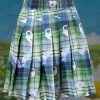 In Control Clothing Plus Eye Angel Green Plaid Pleated Skirt New In 2 In Control Clothing Plus Eye Angel Green Plaid Pleated Skirt New In