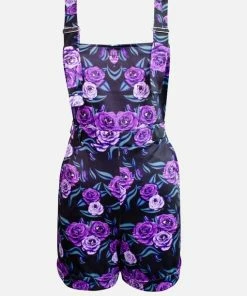 In Control Clothing (Plus) Mysterious Garden Overalls