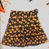 In Control Clothing (Plus) Pumpkin Queen Pleated Skirt New In