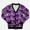 In Control Clothing Plus Purple Plaid Weirdcore Cardigan New In