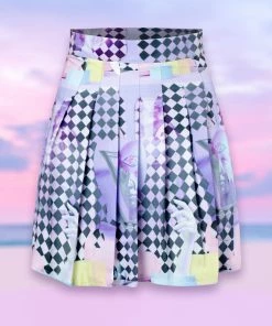 In Control Clothing Plus World 1 Pleated Skirt New In