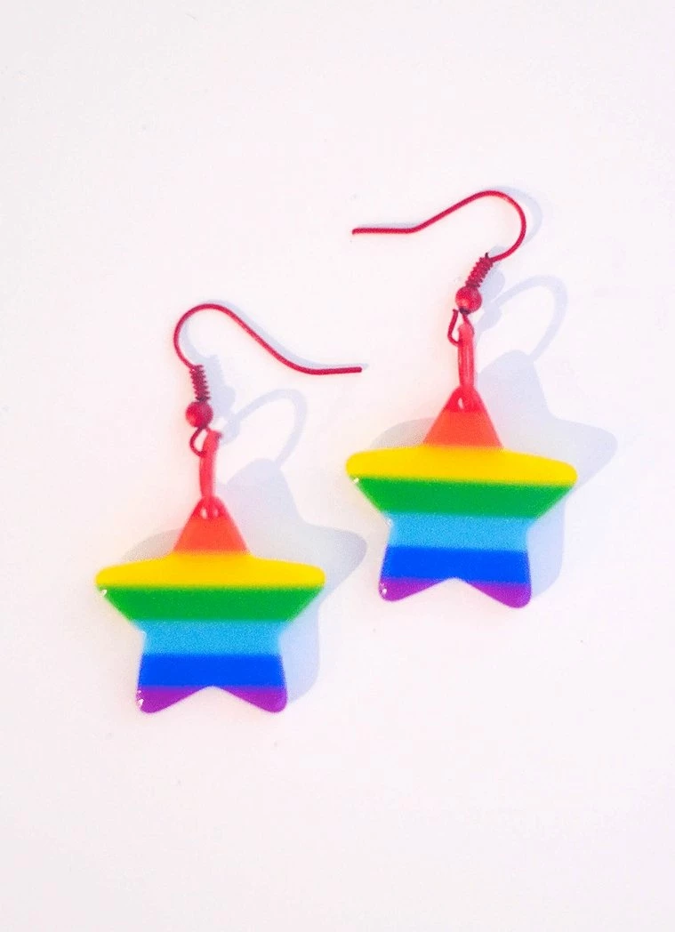 In Control Clothing Bestsellers Pride Rainbow Earrings 3 In Control Clothing Bestsellers Pride Rainbow Earrings