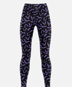 In Control Clothing Purple Bat Leggings Low Rise Leggings Bestsellers