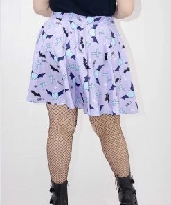 In Control Clothing New In Queen Darkness Flared Skirt