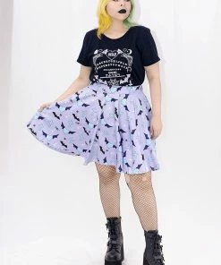 In Control Clothing New In Queen Darkness Flared Skirt