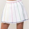 In Control Clothing Rainbow Love Pleated Skirt 2 In Control Clothing Rainbow Love Pleated Skirt