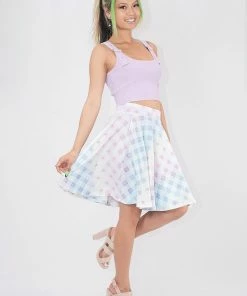 In Control Clothing Rainbow Passion Flared Skirt