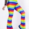 In Control Clothing Bestsellers Rainbow Stripe Flare Bottoms