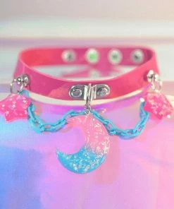 In Control Clothing Raspberry Galaxy Choker Necklace Bestsellers