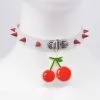 In Control Clothing Sour Cherry Choker Necklace