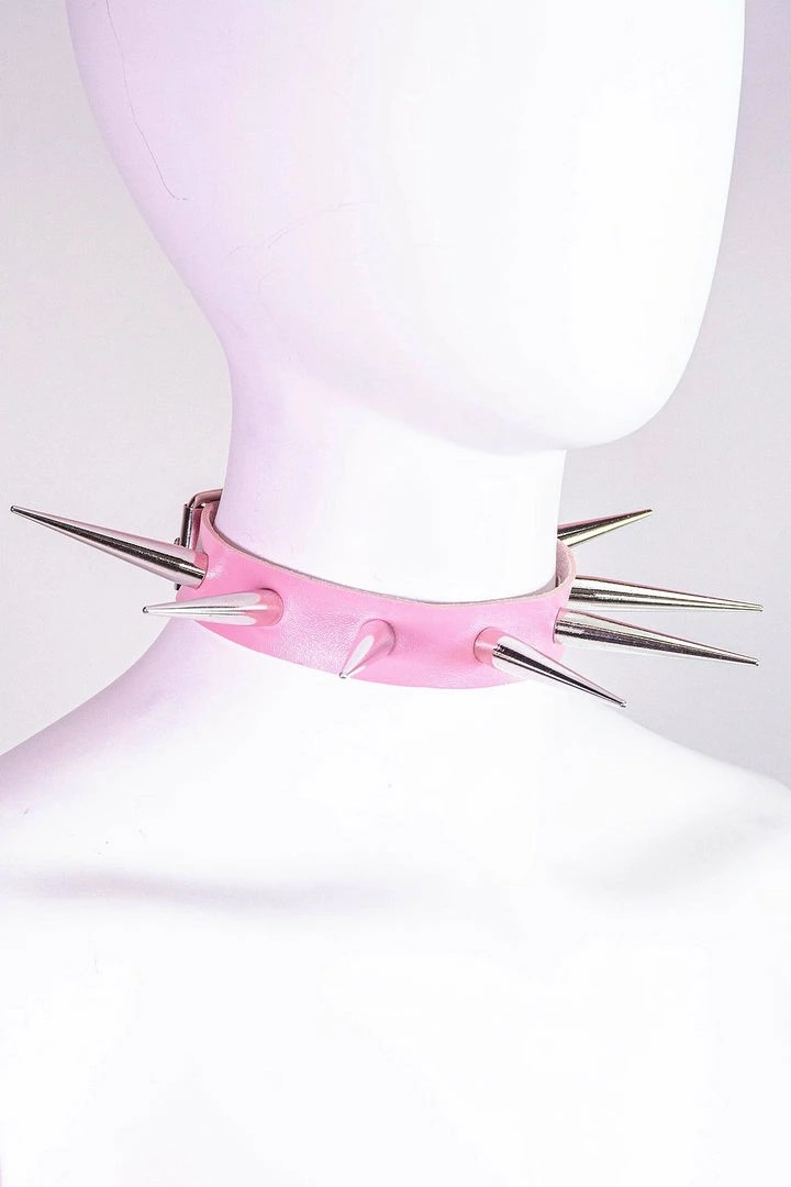 In Control Clothing Spiky Princess Choker Necklace 3 In Control Clothing Spiky Princess Choker Necklace