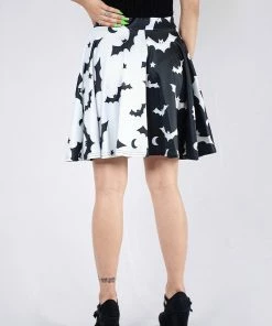 In Control Clothing Split Bat Flare Skirt
