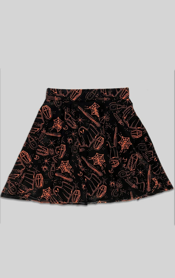 In Control Clothing Spooky Spirit Skirt 3 In Control Clothing Spooky Spirit Skirt