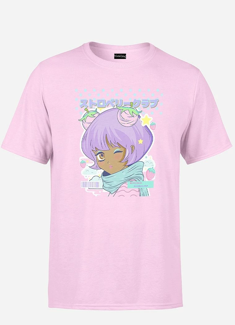 In Control Clothing Bestsellers Strawberry Club T-Shirt 3 In Control Clothing Bestsellers Strawberry Club T-Shirt