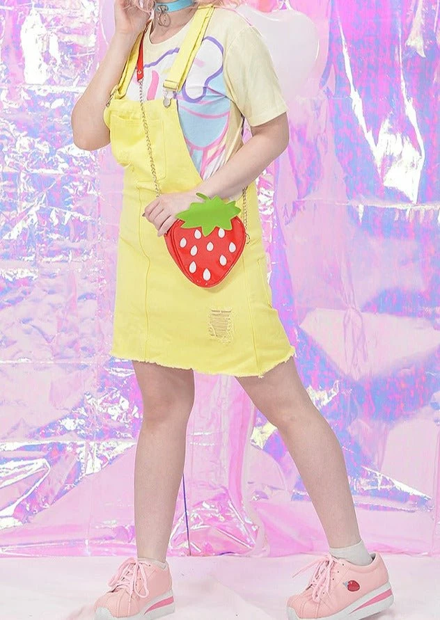 In Control Clothing Strawberry Fruit Kawaii Crossbody Purse 4 In Control Clothing Strawberry Fruit Kawaii Crossbody Purse