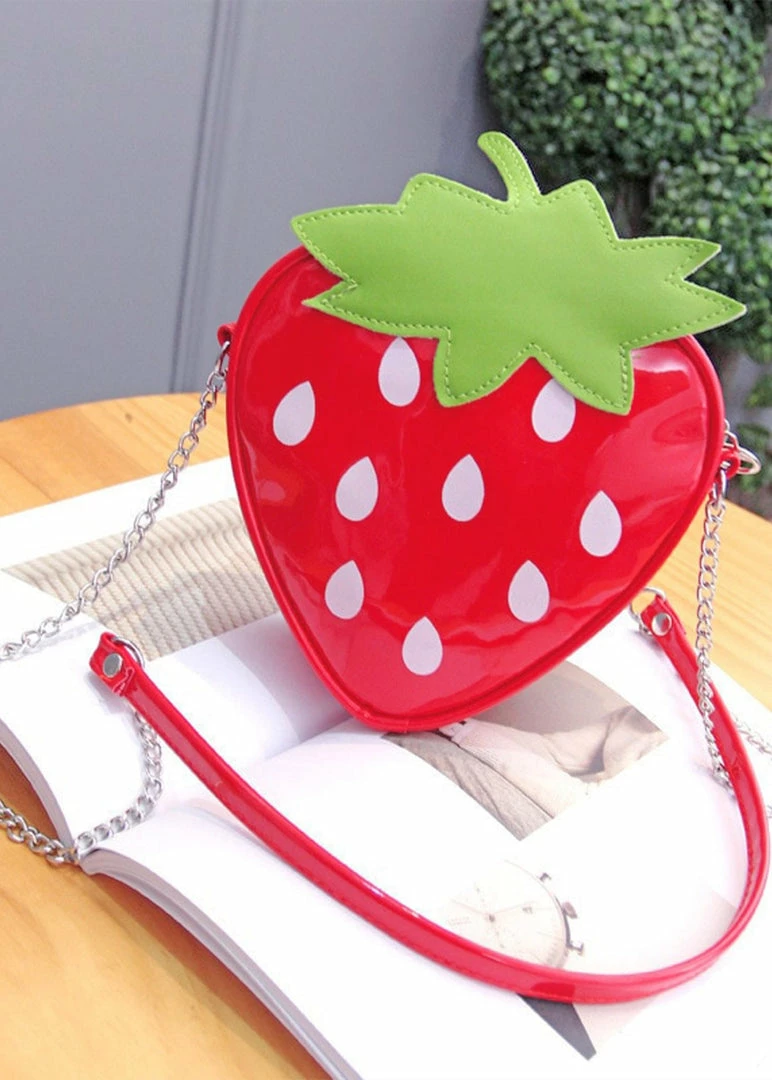 In Control Clothing Strawberry Fruit Kawaii Crossbody Purse 6 In Control Clothing Strawberry Fruit Kawaii Crossbody Purse